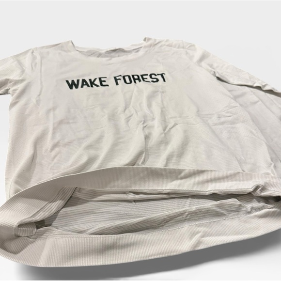 Lululemon Women's Swiftly Relaxed Long Sleeve  Wake Forest White Shirt - Picture 3 of 6